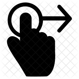 Drag to right Icon