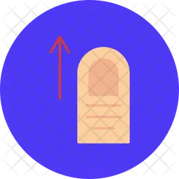 Drag Up  Icon