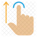Drag up  Icon
