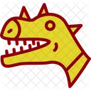 Antigo Dragao Fantasia Icon