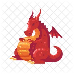 Dragon Icon Of Flat Style Available In Svg Png Eps Ai Icon Fonts