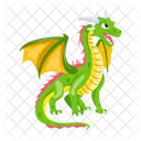 Vector De Dragon Criatura Mitica Criatura Legendaria Icono