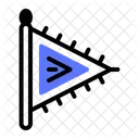 Dragon boat festival flag  Icon