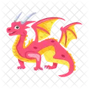 Dragon Vector Mythical Creature Legendary Creature Icon