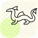 Dragon Deau Dragon Deau Reptile Icône