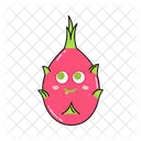 Dragon Fruit Emoji Icon