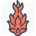 Dragon Fruit Exotic Fruit Pitahaya Icon