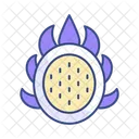 Dragon Fruit Fruit Healthy Icon