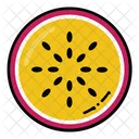 Dragon Fruit Slice Dragon Fruit Slice Icon
