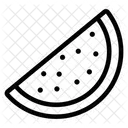 Dragon Fruit Sliced Half Cut  Icon
