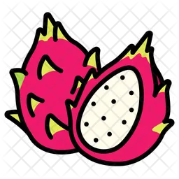 Dragon-fruit-with-half-cut  Icon