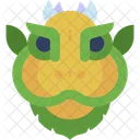 Dragon Head Tradition Lion Head Icon