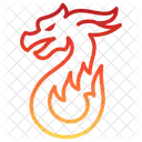 Dragon Chinese New Year Imaginary Icon