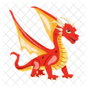 Dragon Vector Mythical Creature Legendary Creature Icon