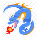 Dragon Vector Mythical Creature Legendary Creature Icon