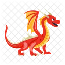 Dragon Vector Mythical Creature Legendary Creature Icon