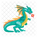 Dragon Vector Mythical Creature Legendary Creature Icon