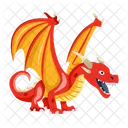 Dragon Vector Mythical Creature Legendary Creature Icon