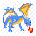 Dragon Vector Mythical Creature Legendary Creature Icon