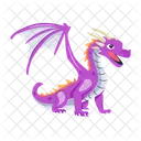 Dragon Vector Mythical Creature Legendary Creature Icon