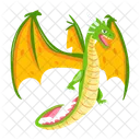 Dragon Vector Mythical Creature Legendary Creature Icon