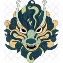 Traditional Dragon Chinese New Year Icon
