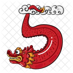 Dragon Number  Icon
