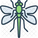 Dragonfly Environment Flying Adder Icon