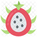 Dragonfruit Food Eating Icon