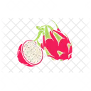 Dragonfruit Fruit Food Icon