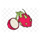 Dragonfruit Fruit Food Icon