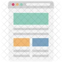 Benutzeroberflache Webdesign Weblayout Icon