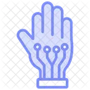 Draht Handschuhe Duotone Line Icon Symbol