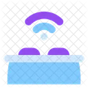Kabellos Akku Laden Symbol