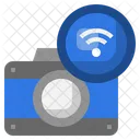 Drahtlose Kamera Wi Fi Kamera Wi Fi Icon