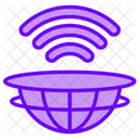 Drahtlose Technologie Internet WLAN Symbol