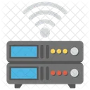 Kabellos Internet WLAN Symbol