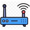 Drahtloser Zugangspunkt Zugangspunkt WLAN Router Symbol