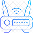 Drahtloser Zugangspunkt Signal Schnittstelle Symbol