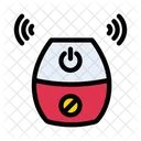 Kabellos Gadget Stromversorgung Symbol