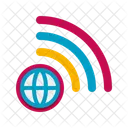 Drahtloses Internet WLAN Internet WLAN Internet Symbol