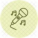 Funkmikrofon Symbol