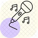 Funkmikrofon Symbol