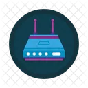 Drahtloses Modem Symbol