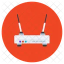 WLAN Modem Internet Modem WLAN Router Symbol