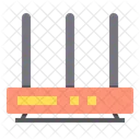 Drahtloses Netzwerk Router Drahtlos Symbol