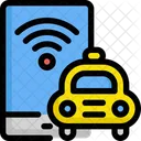 Taxi WLAN Internet Symbol