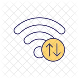 Drahtloses Netzwerk  Symbol