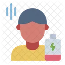 Drain Energy Tired Icon