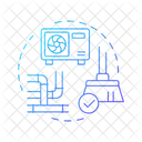 Drain Line Cleaning Preventive Maintenance Icon